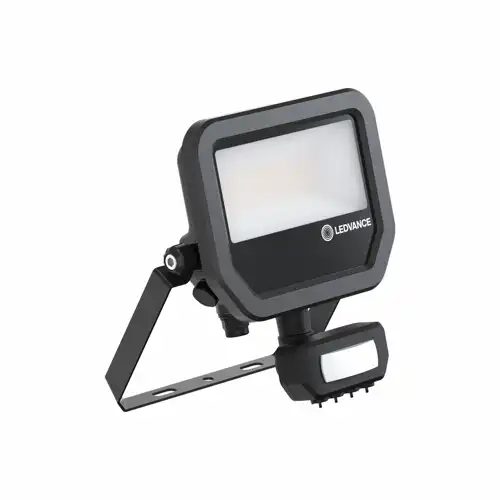 FLOODLIGHT SENSOR 20 17W 2K4LM 840 PS SY100 BK