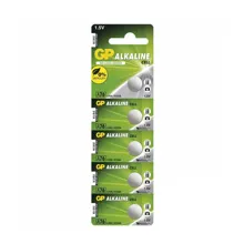 GP alkaline-button battery. LR44/A76
