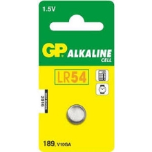 GP baterie alkalicka-knoflík. LR54 1.5V/189