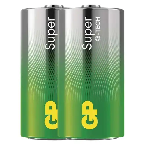 GP baterie alkalická SUPER.NEW C/LR14/ ;2-shrink