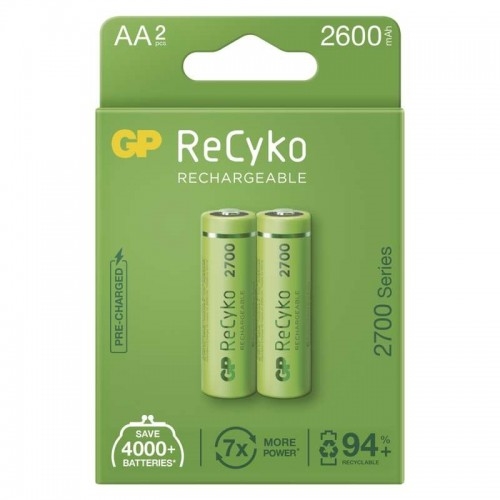 GP baterie nabíjecí RECYKO 2700mAh AA/HR6/ ;2PP