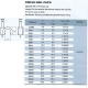 HADEX cable clip 8mm white