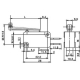 HADEX microswitch with lever MSW-03, ON-(ON) 1-pole 250V/10A