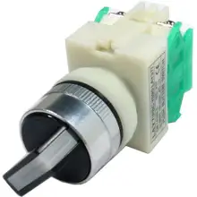 HADEX přepínač.otočný LAY7 (Y090-20X/21), ON-OFF 2.pólov