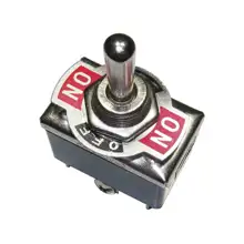 HADEX Přepínač.páčkový KN3(C)-223AP, (ON)-OFF-(ON) 2pol.