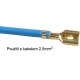 HADEX socket. Faston 6.3 mm