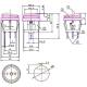 HADEX Vypínač kolébkový KCD1-5-103W, ON-OFF-ON 1pol.250V