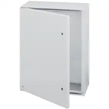 HAGER distribution board.on.plaster FL221B 96mod. IP66 full door light grey