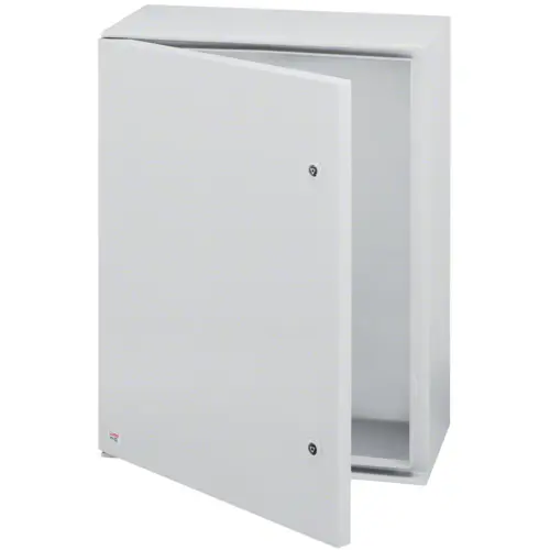 HAGER distribution board.on.plaster FL221B 96mod. IP66 full door light grey
