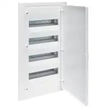 HAGER distribution box.under.plaster VF412PD 48mod. IP40 full, white door