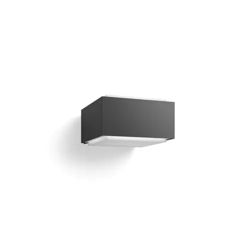 Hedgehog wall lantern anthracite 1x42W
