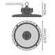 HIGH BAY GEN 5 200W 840 70DEG IP66 PS