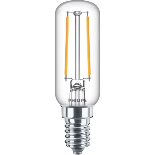 HILIPS LED filam.t-lamp T25 2.1W/25W E14 2700K 250lm NonDim 15Y BL