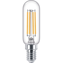 HILIPS LED filam.t-lamp T25 4.5W/40W E14 2700K 470lm NonDim 15Y BL
