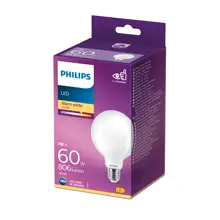 HILIPS LED globe G93 7W/60W E27 2700K 806lm NonDim 15Y opal