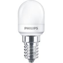 HILIPS LED t-lamp T25 1.7W/15W E14 2700K 150lm NonDim 15Y opal BL