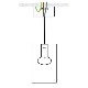 IBL pendant light LED TERRACOTTA HC LI PL LIG 01 / PL01 h.170mm dia.95mm