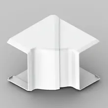 Inner corner (adjustable) 8655, LH 60x40, white