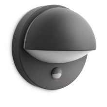 June IR wall lantern gray 1x42W