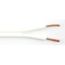 Kabel dvojlinka.nestíněná CYH 2x1mm (O) ;bílá/bílá