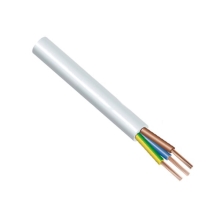 Kabel flexibilní CYSY 3x0.75mm  (HO5VV-F) ;bílá