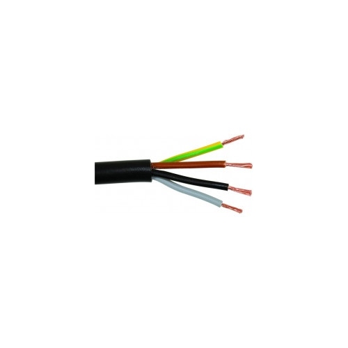 Kabel střední.guma CGSG 4x2.5mm (?) H05RR-F ;černá
