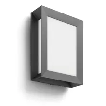 Karp 4000K wall lantern anthracite 1x6W