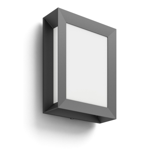 Karp 4000K wall lantern anthracite 1x6W