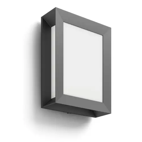 Karp 4000K wall lantern anthracite 1x6W