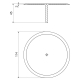 KO 97 V - Box cover, configuration HB, white color, package - 40 pcs