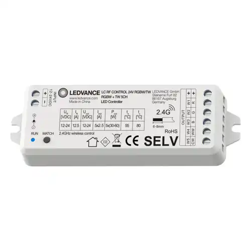 LC RF CONTROL RGBW/TW CONTROL 24V RGBW/TW