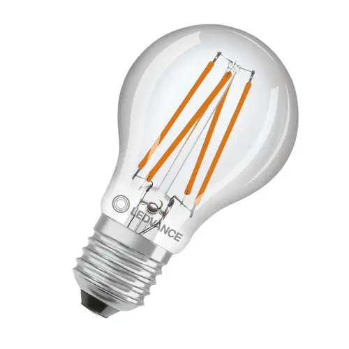 LED CLASSIC A DAYLIGHT SENSOR S 4.9W 827 Clear E27