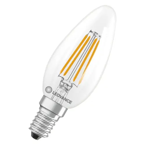 LED CLASSIC B V 4W 830 Clear E14