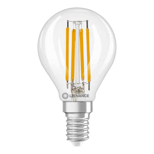 LED CLASSIC P DIM P 3.4W 827 Clear E14