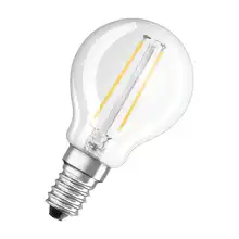 LED CLASSIC P V 2.5W 827 Clear E14
