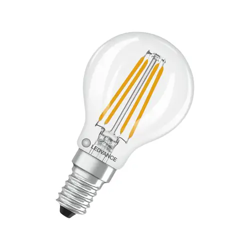 LED CLASSIC P V 4W 830 Clear E14