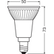 LED PAR16 P 3.7W 827 E14