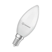 LED PCR LAMPS WITH CLASSIC B 4.9W 840 Frosted E14