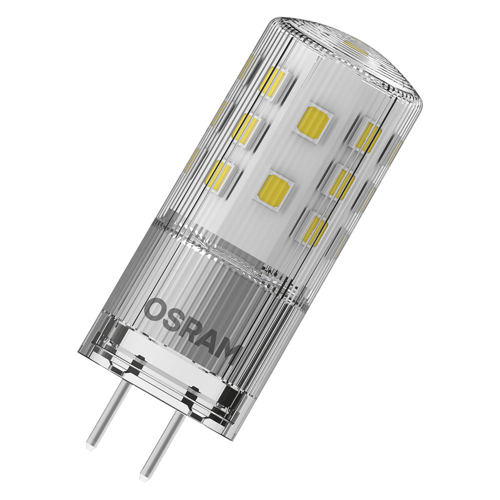 LED PIN 12 V DIM 3.8W 827 Clear GY6.35