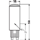 LED PIN G9 P 4.8 W 827 CL G9