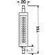 LED SLIM LINE R7S 118.00 mm 100 12 W/2700 K R7s