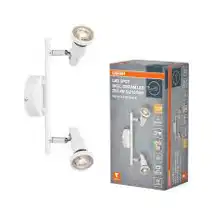 LED SPOT 2X3.4W 927 GU10 WT        OSRAM