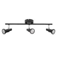 LED SPOT 3X3.4W 927 GU10 BK        LEDV