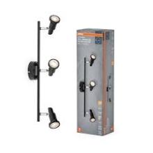LED SPOT 3X3.4W 927 GU10 BK        OSRAM