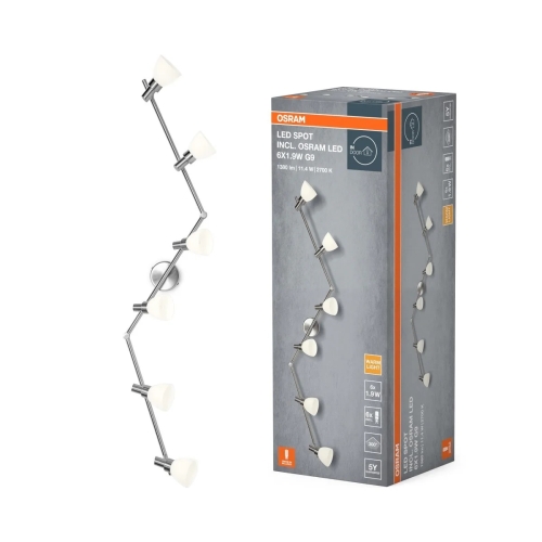 LED SPOT 6X1.9W 827 G9             OSRAM