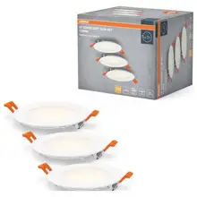 LED SPOT AND DOWNLIGHT RECESS SLIM 3 x 120mm 3000K