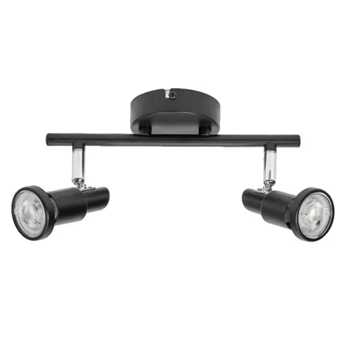 LED Spot Black 2 X 3.4W 927 DIM