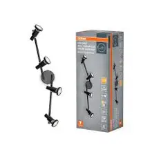 LED Spot Black 4 X 3.4W 927 DIM