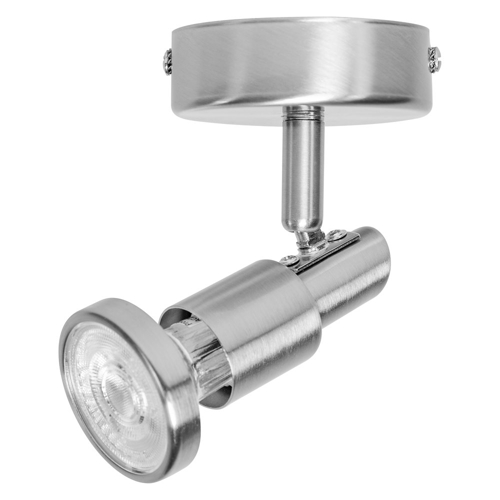 LED Spot Brushed Silver GU10 2.6W 2700K