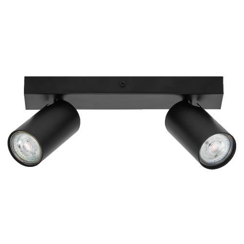 LED SPOT OCTAGON 2X3.4W 927 GU10 BKLEDV